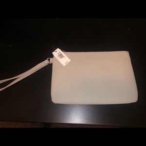 Express Taupe Wristlet